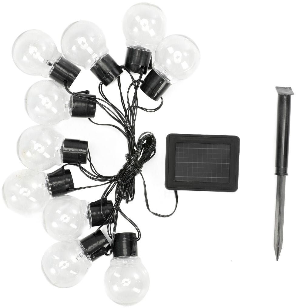 Zuma Line Solarna Außen-Girlande x0.06 W schwarz-transparent SW-1007A