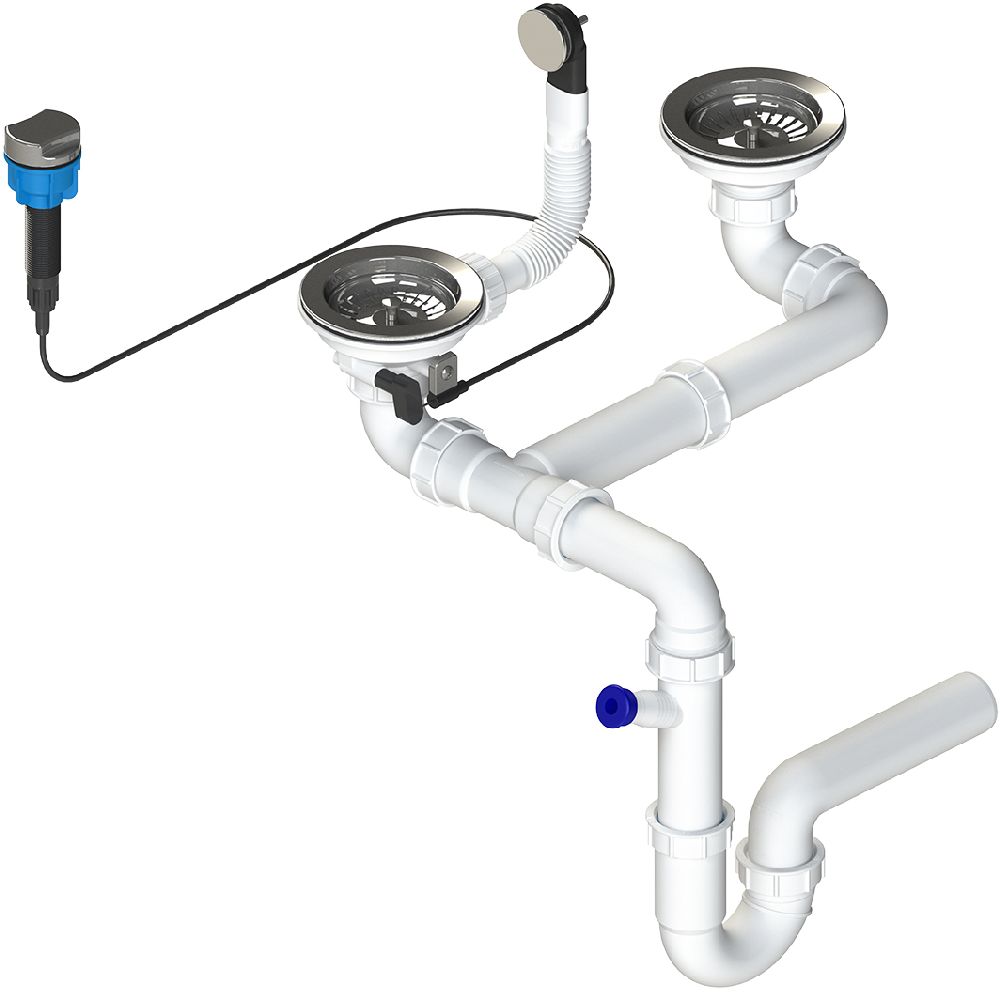 Laveo Barbados Siphon für Waschbecken OKS_124A