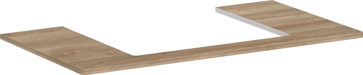 Hansgrohe Xelu Q Naphtha-Arbeitsplatte 98x55 cm eiche 54110230