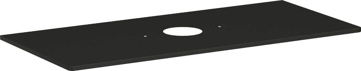 Hansgrohe Xelu Q Naphtha-Arbeitsplatte 118x55 cm grau 54115910