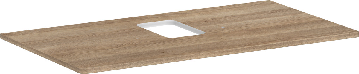 Hansgrohe Xelu Q Naphtha-Arbeitsplatte 98x55 cm eiche 54121230