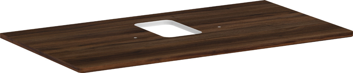 Hansgrohe Xelu Q Naphtha-Arbeitsplatte 98x55 cm nussig 54121630