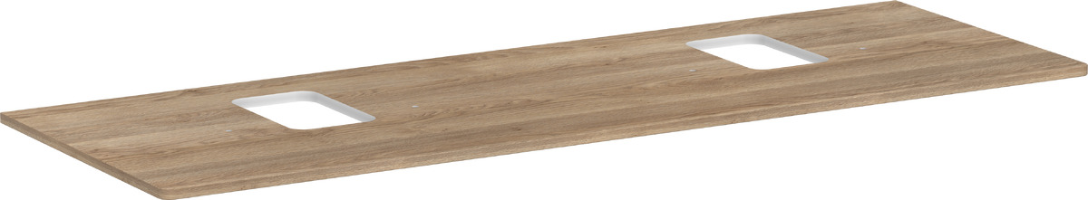 Hansgrohe Xelu Q Naphtha-Arbeitsplatte 156x55 cm eiche 54126230