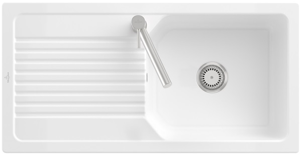 Villeroy & Boch Linara zlewozmywak ceramiczny 100x51 cm biały 338601R1