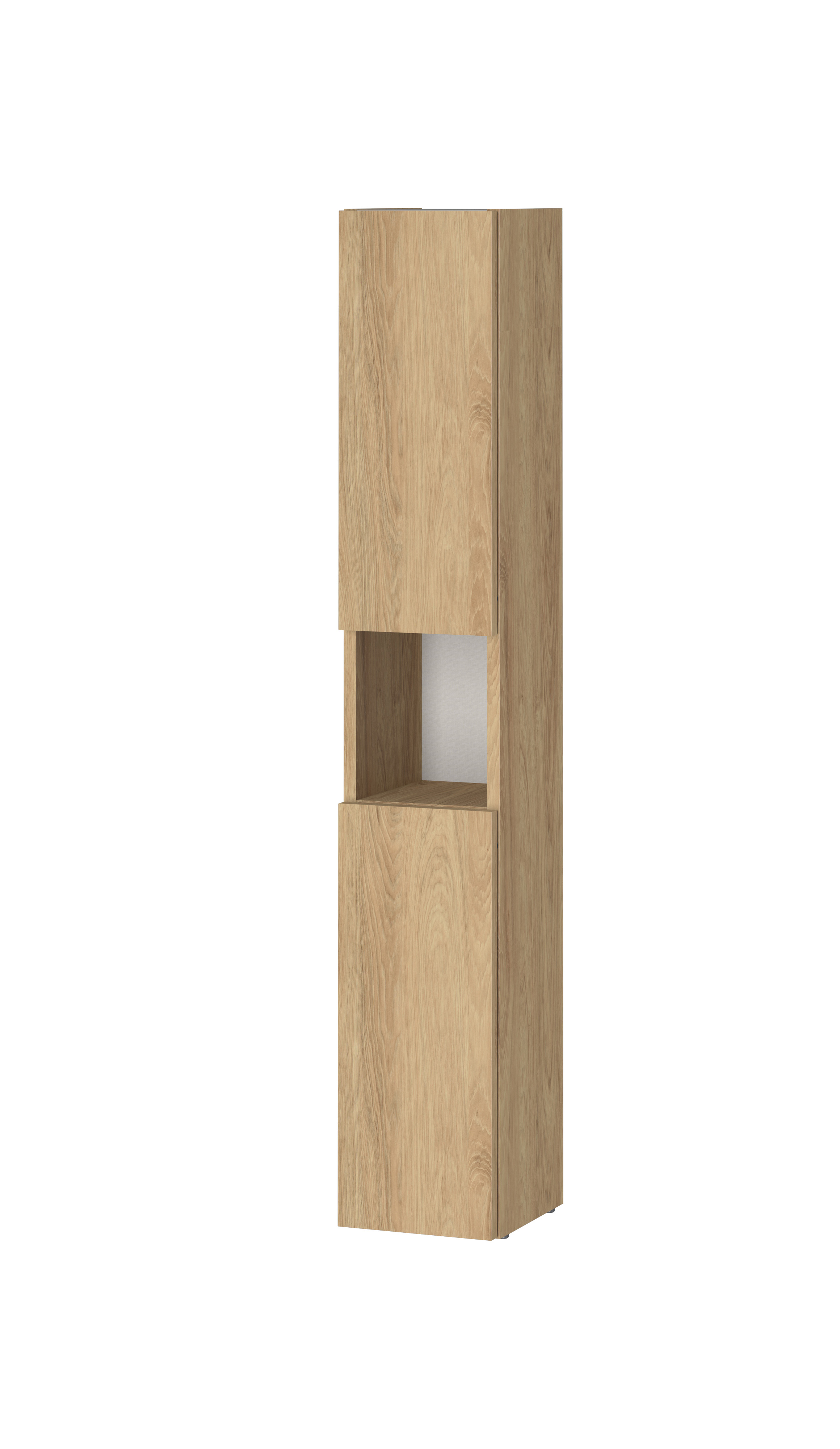 Cersanit Moduo Vorwandverkleidung 20x22.2x120 cm Seitenschrank stehend eiche S1026-047