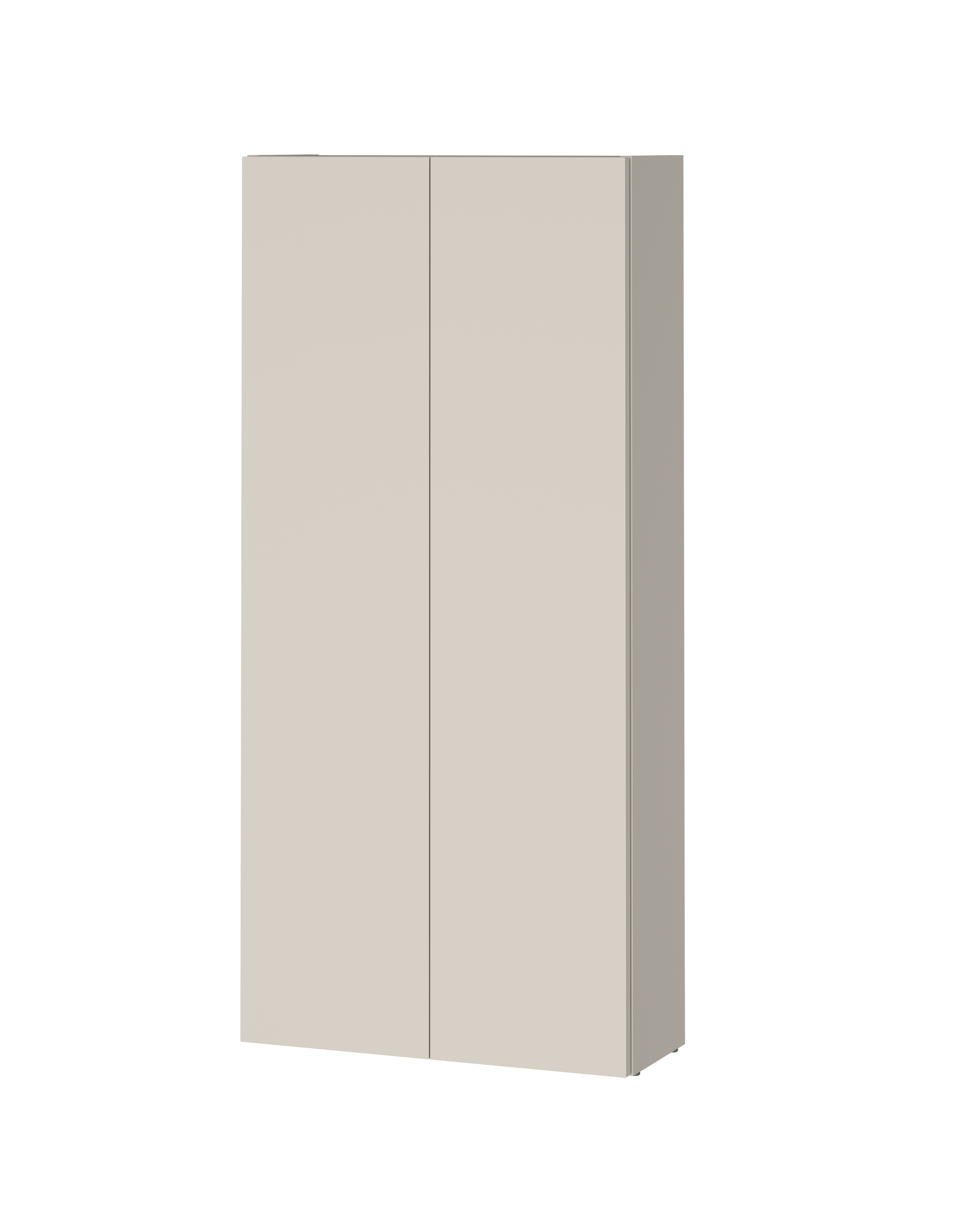 Cersanit Moduo Vorwandverkleidung 56x22.2x120 cm Seitenschrank stehend beige S1026-055