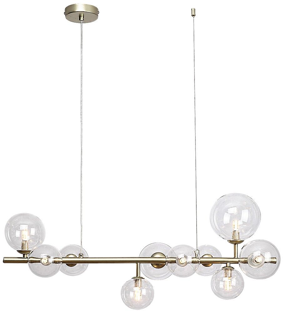 Rabalux Aslov Pendelleuchte x28 W transparent-gold 72298