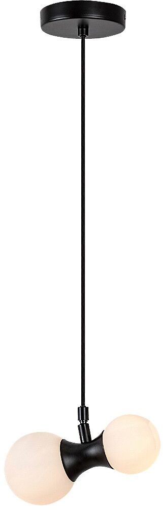 Rabalux Lition Pendelleuchte 2x28 W weiß-schwarz 72299