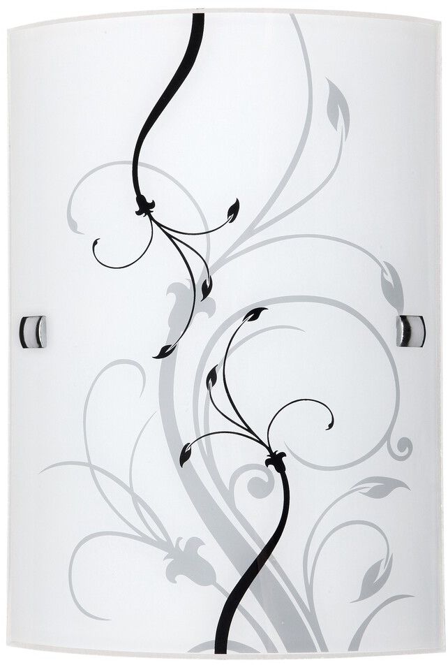 Rabalux Elina Leuchter 1x60 W weiß-schwarz-muster 3691
