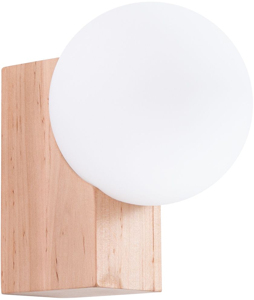 Sollux Lighting Bulbo Leuchter 1x8 W weiß-holz SL.1682