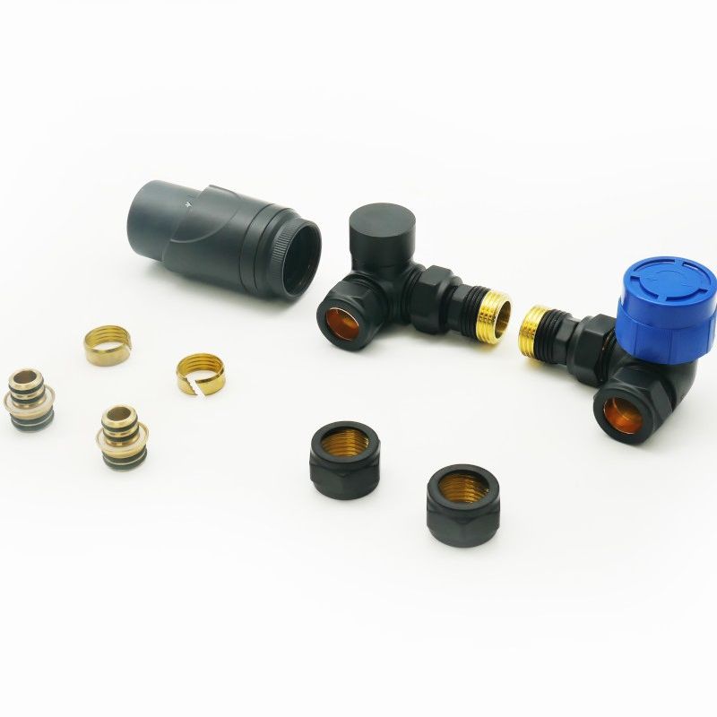 LaVita Opti Thermostatventil schwarz 5900378343165