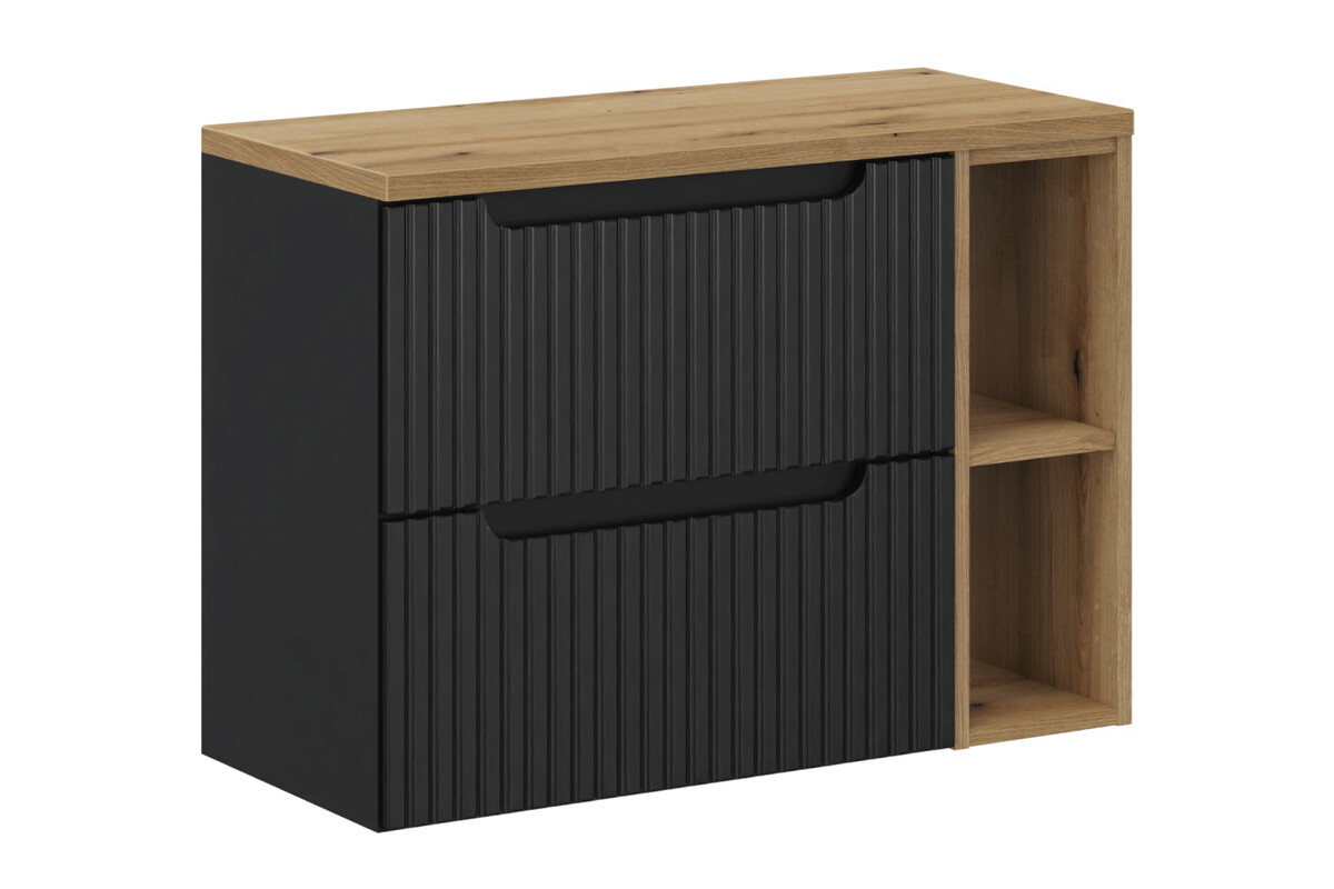 Set Kabinett Comad Nova Black NOVA BLACK D2 82-60-2S, Kabinett Comad Nova Oak NOVA OAK 81-20-39, NOVA OAK A 89-80