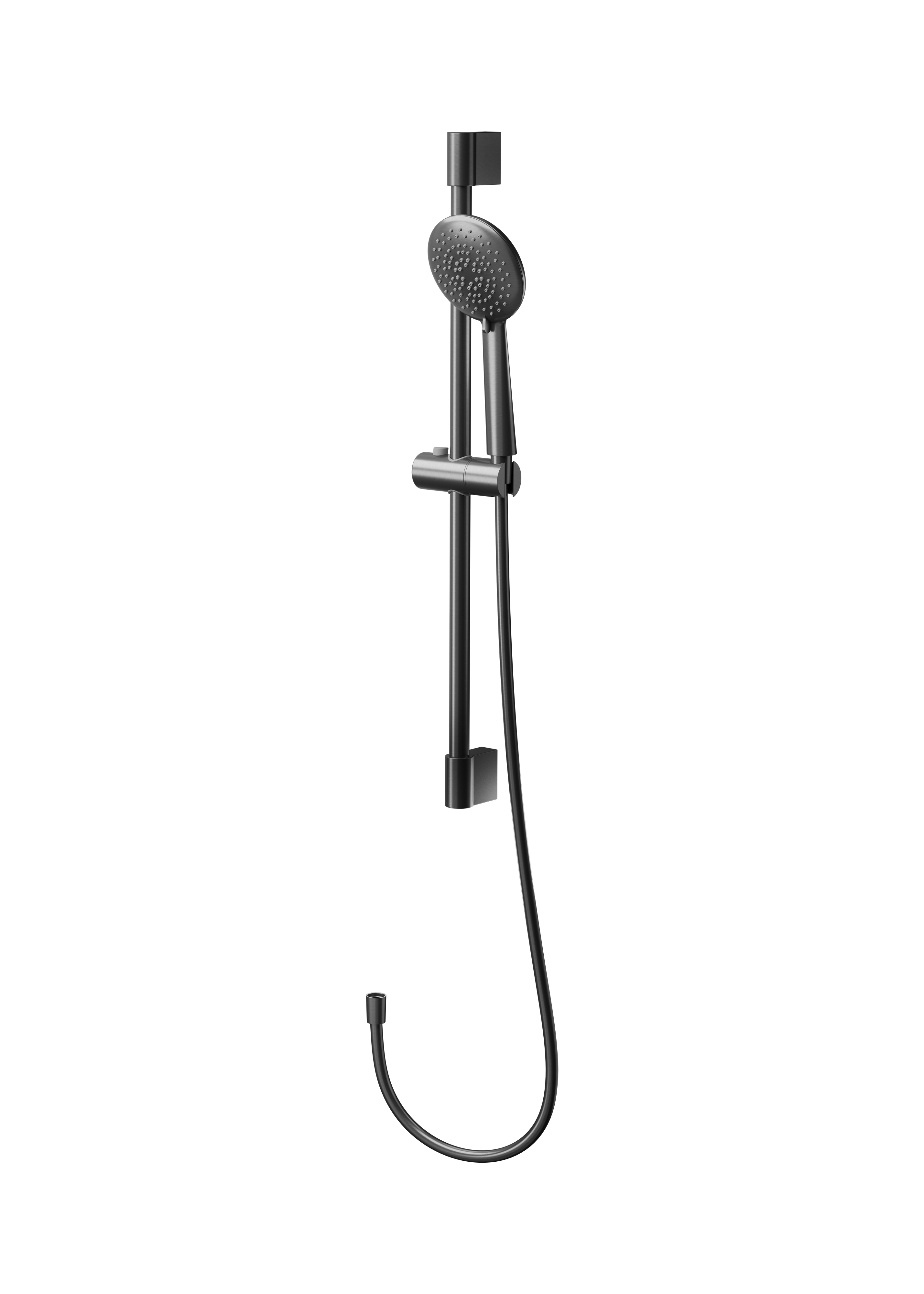 Cersanit Zen Duschset Wandmontage schwarz-graphit S951-859