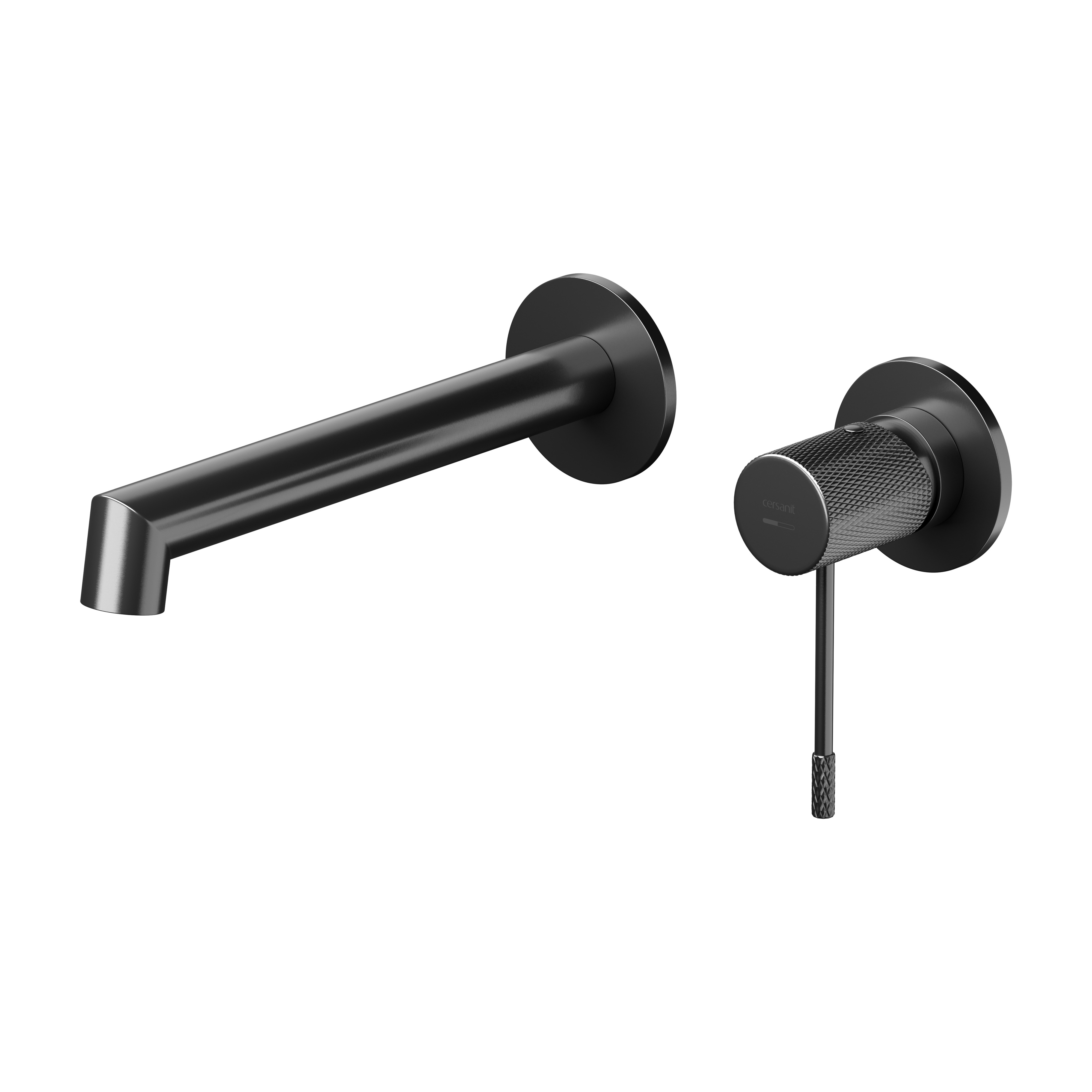 Cersanit Zen waschbeckenhahn Unterputz schwarz-graphit S951-794