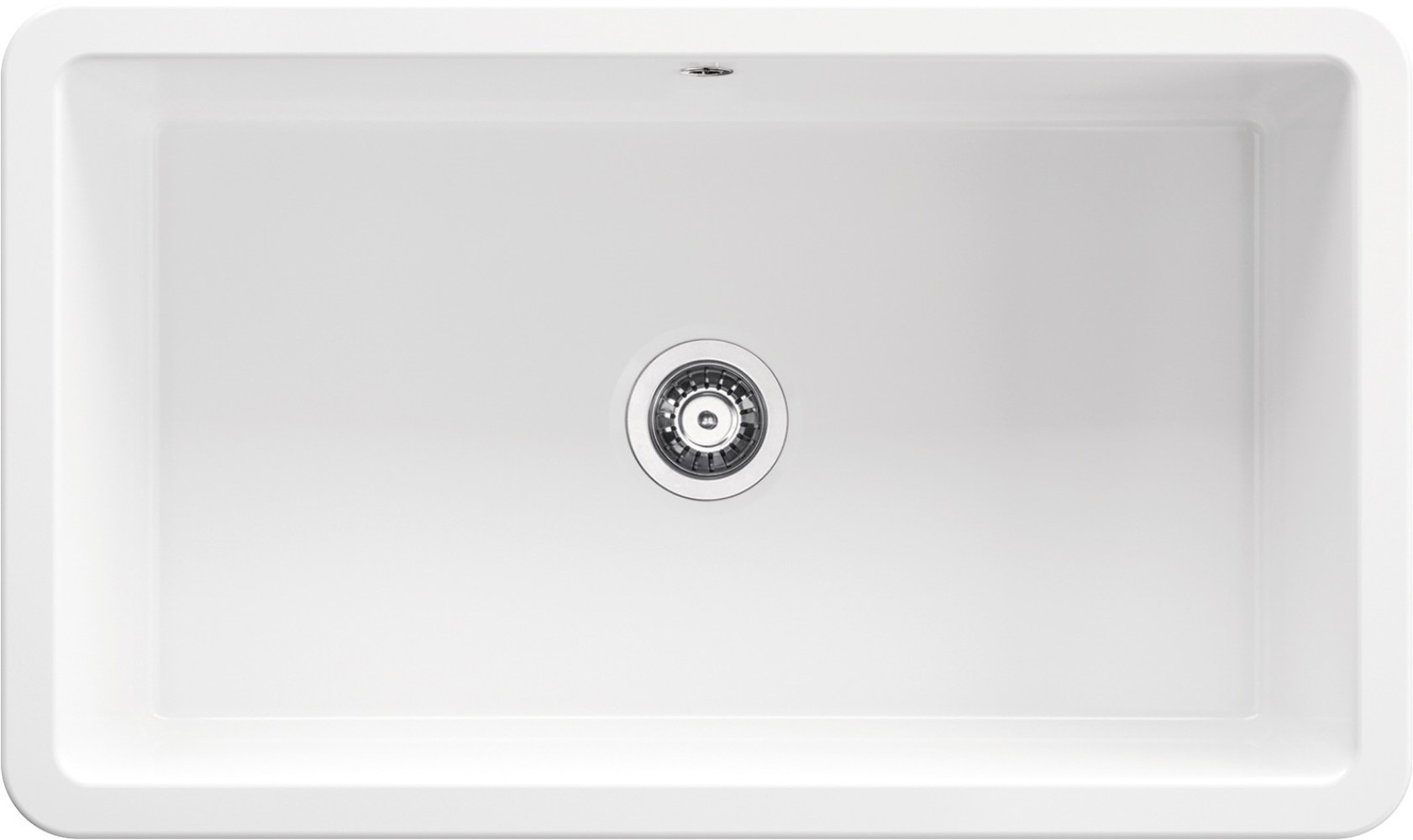 Deante Lumi Keramikspüle 81x48 cm weiß ZCU_610D
