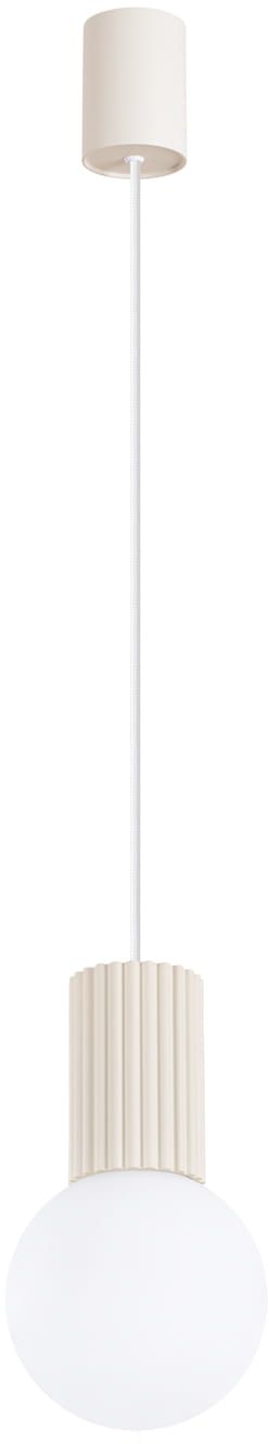 Sollux Lighting Halo Pendelleuchte 1x8 W weiß-beige SL.1719