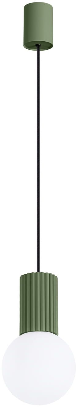 Sollux Lighting Halo Pendelleuchte 1x8 W weiß-grün SL.1724