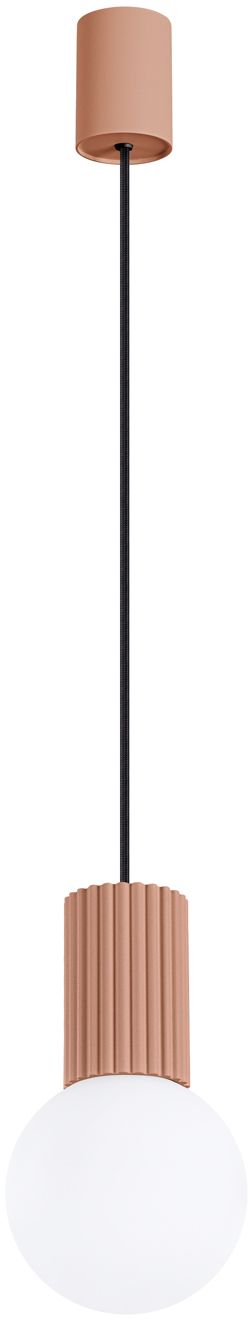 Sollux Lighting Halo Pendelleuchte 1x8 W weiß-beige SL.1734