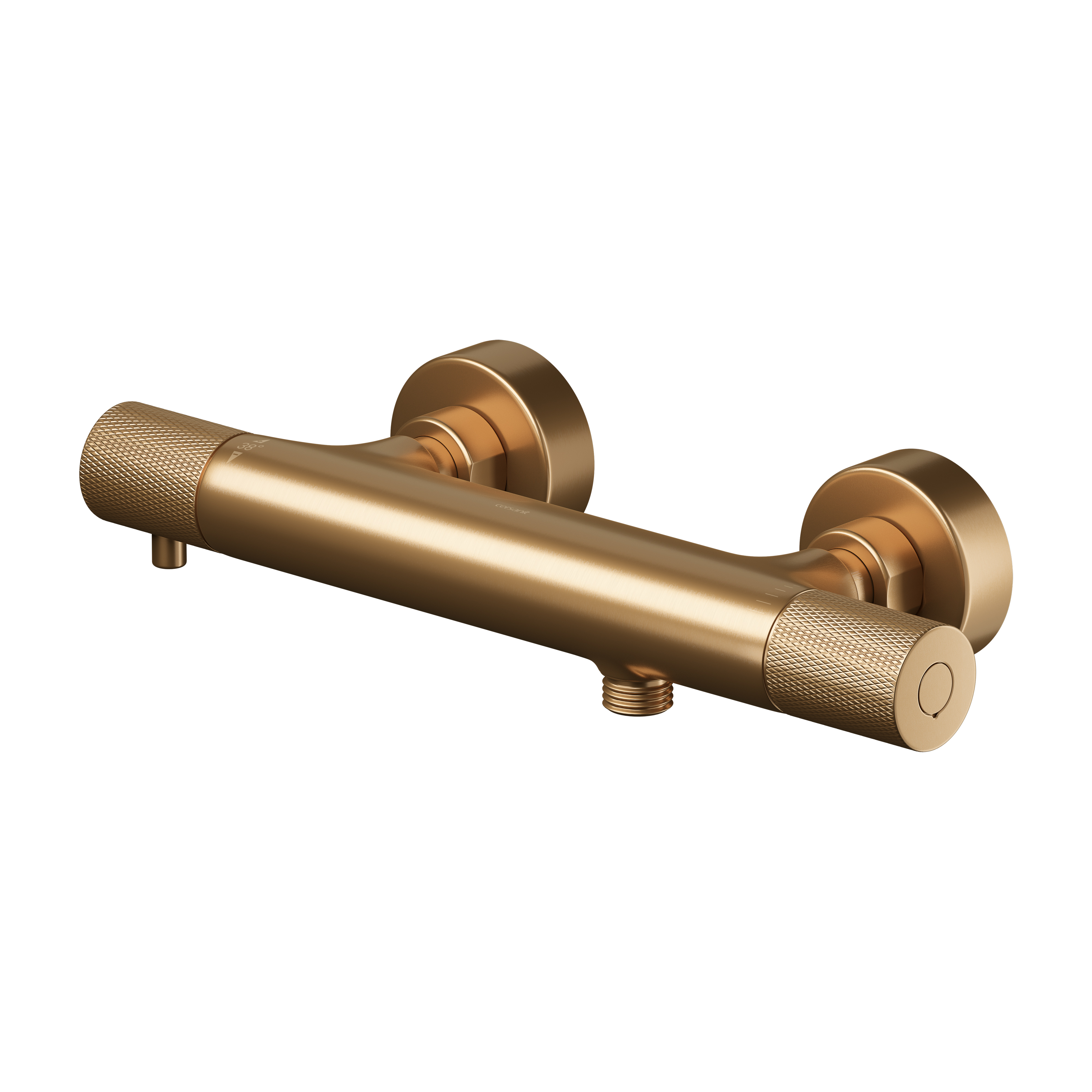 Cersanit Zen duschbatterie Wand mit Thermostat kupfer S951-800