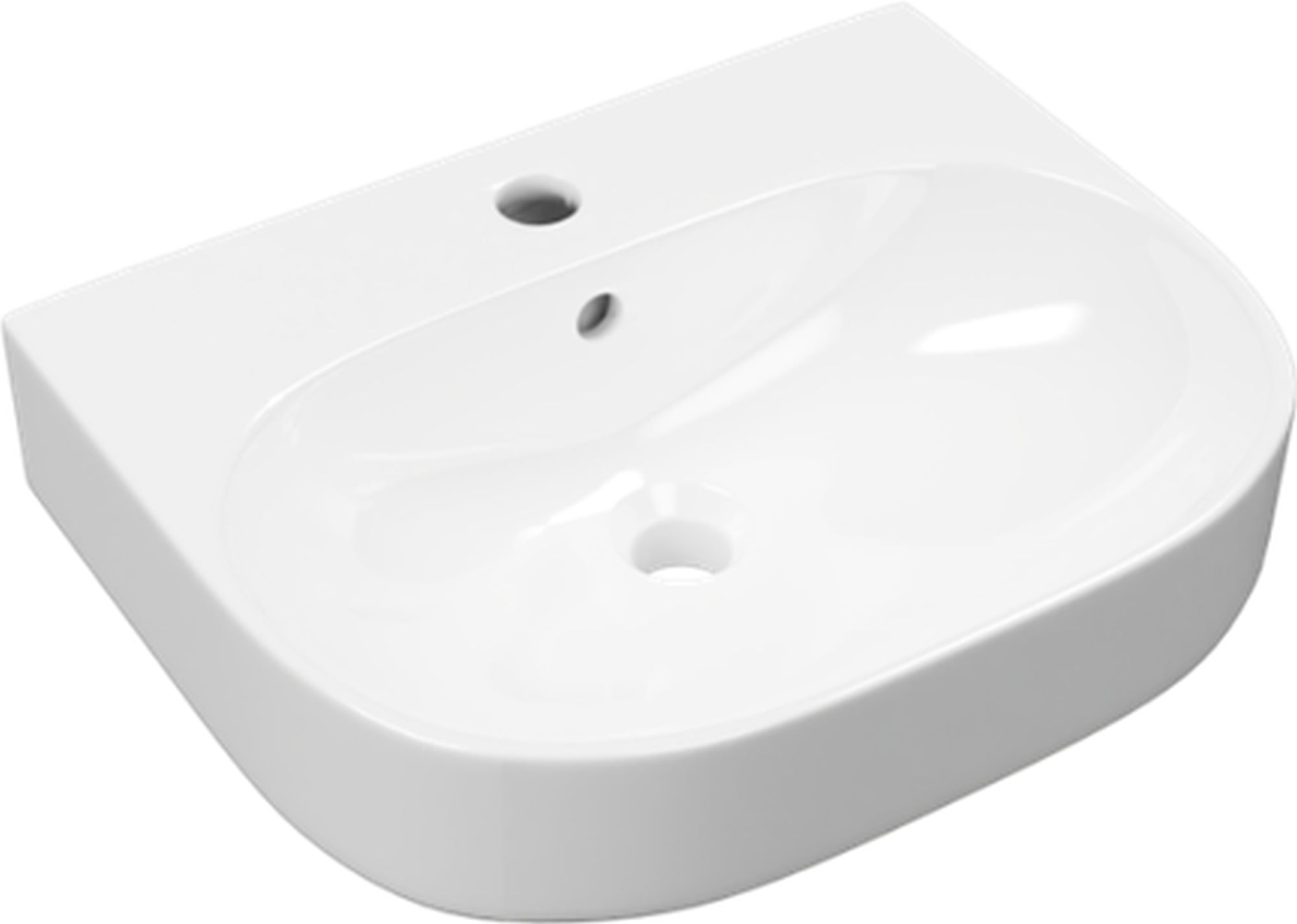 Excellent Oceana Waschbecken 50x41 cm oval Klassisch-Aufsatzwaschbecken weiß CEEX.6719.500.WH