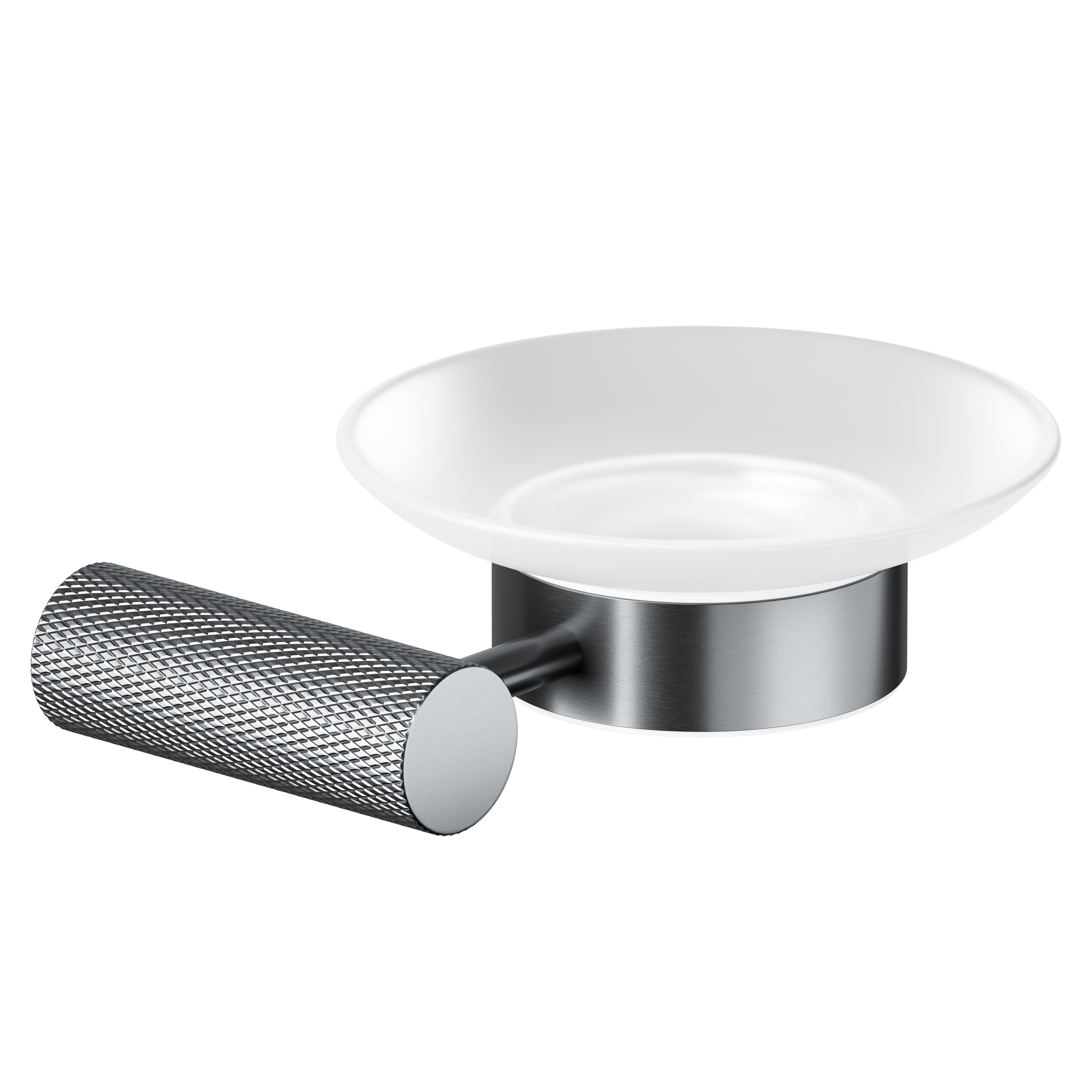 Cersanit Zen Seifenschale Wand schwarz-graphit S951-896