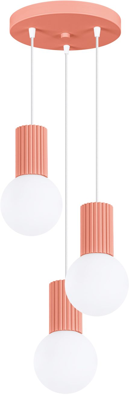 Sollux Lighting Halo Pendelleuchte 3x8 W weiß SL.1755