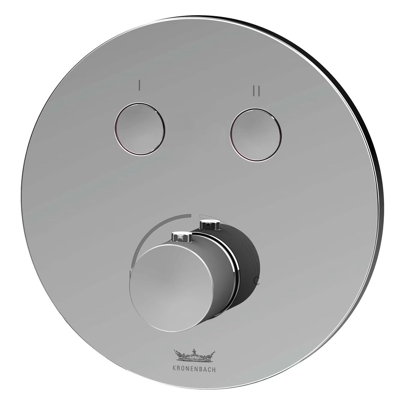 Kronenbach Radia Badewannen- und Duscharmatur Unterputz chrom 19043002CR