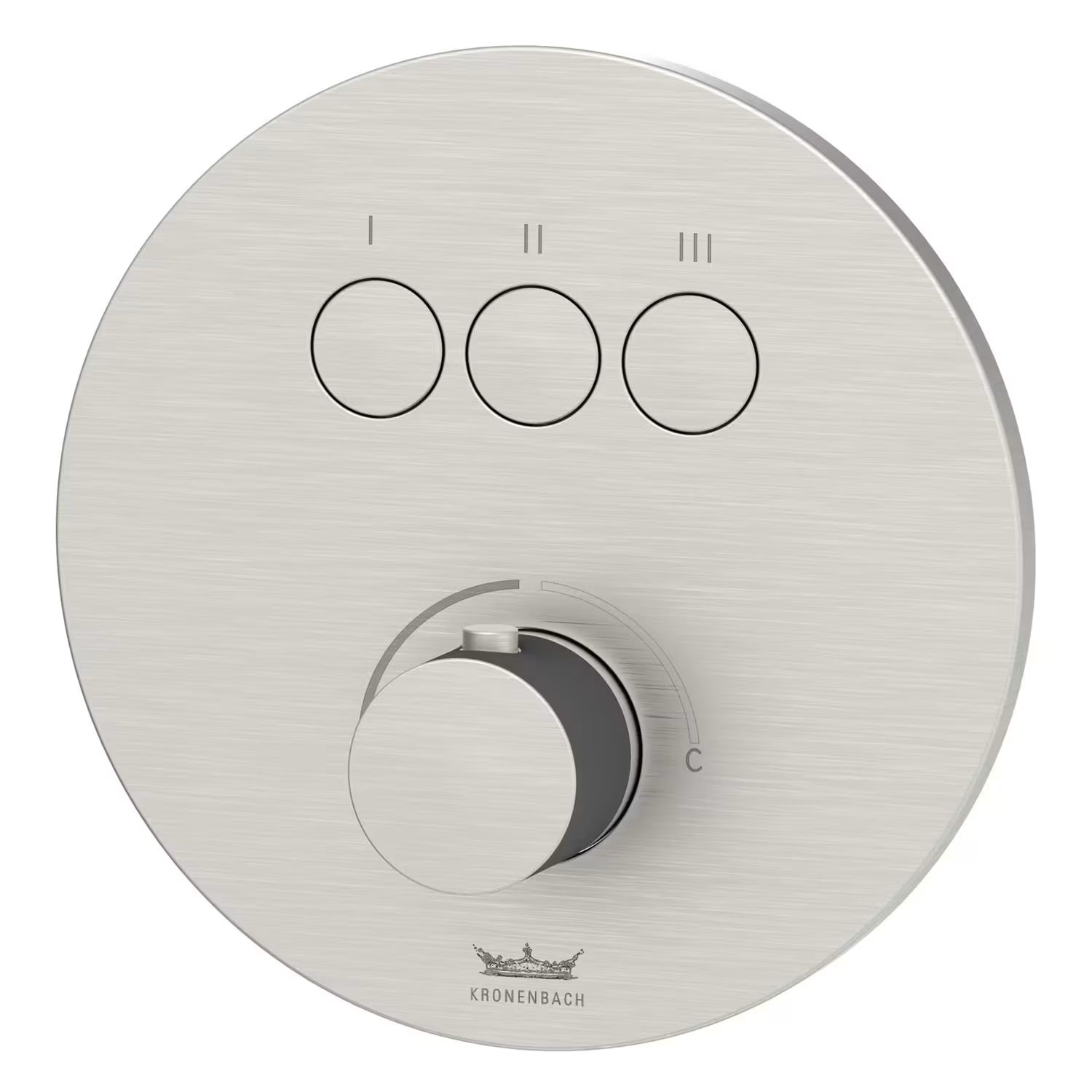 Kronenbach Smart Push Badewannen- und Duscharmatur Unterputz || 19043003ES