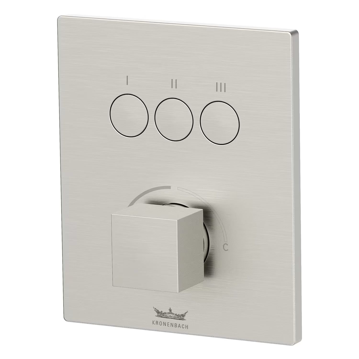 Kronenbach Smart Push Badewannen- und Duscharmatur Unterputz || 19045003ES