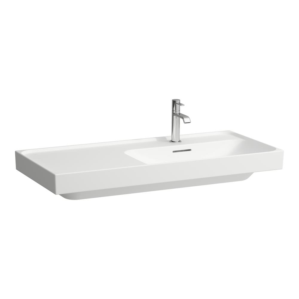 Laufen Meda Waschbecken 100x46 cm rechteckig Möbel weiß matte H8171177571041