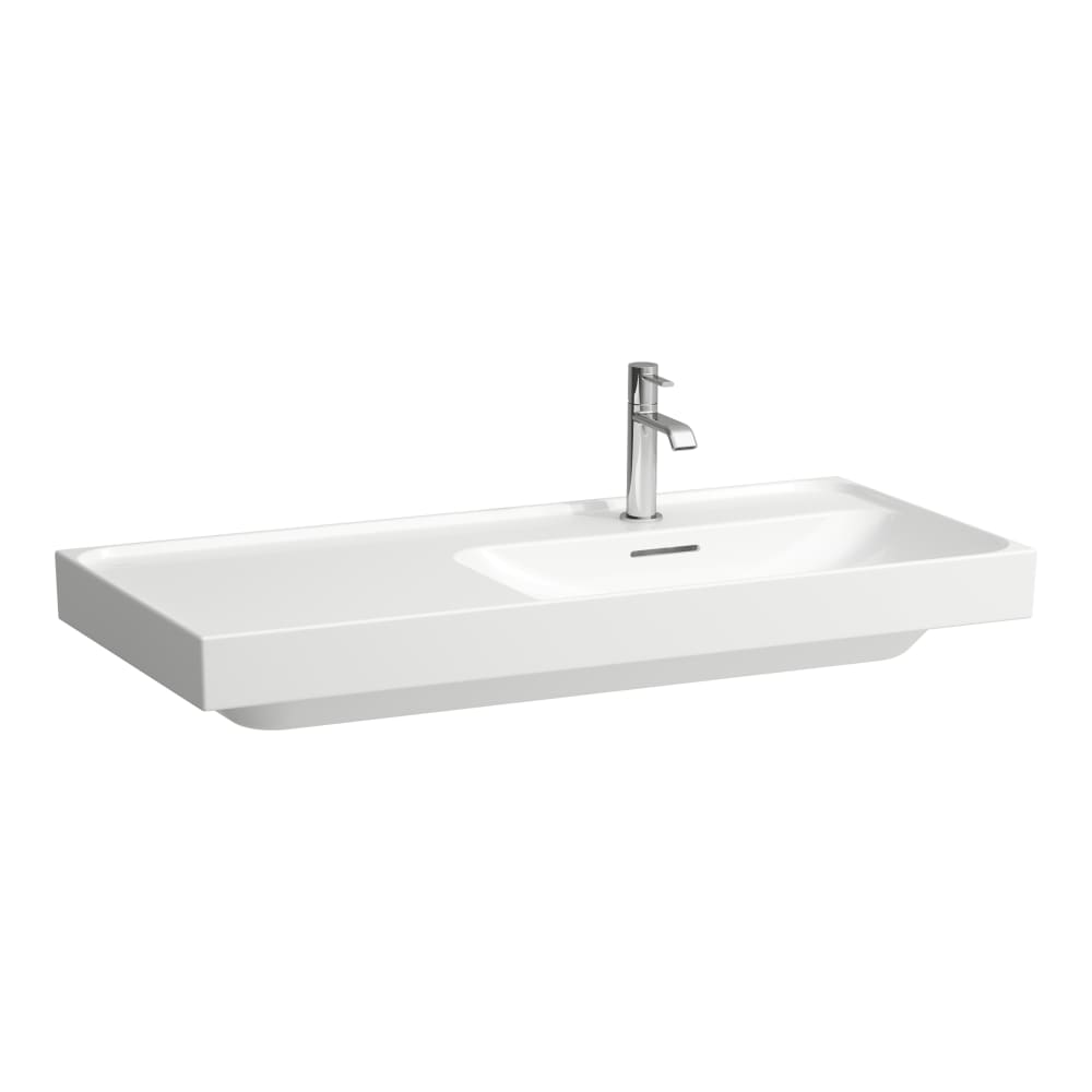 Laufen Meda Waschbecken 100x46 cm rechteckig Möbel weiß glanz H8171170001091