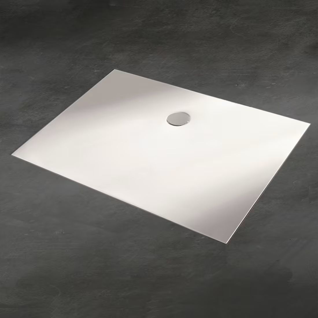 Kronenbach Cube Rechteckige Duschwanne 120x90 cm weiß KBMD1290