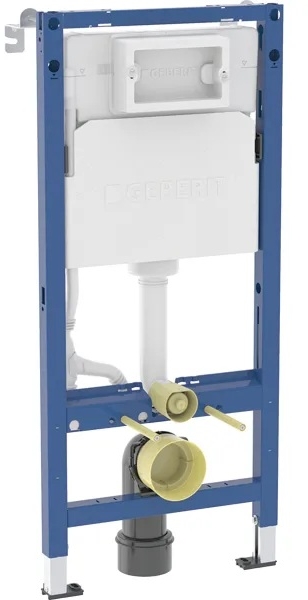 Geberit Duofix Unterputzrahmen in der hängenden Schüssel 111.170.00.2