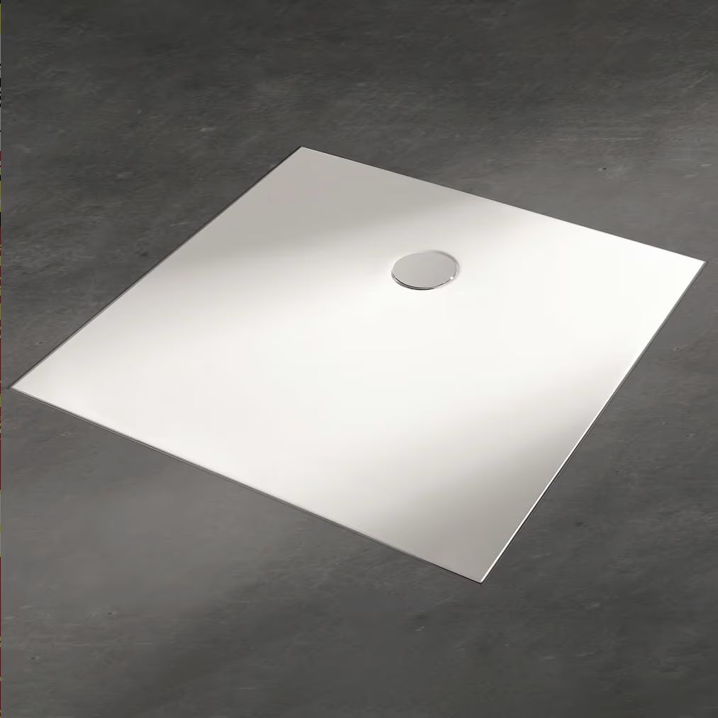 Kronenbach Cube Quadratische Duschwanne 90x90 cm weiß KBMD9090