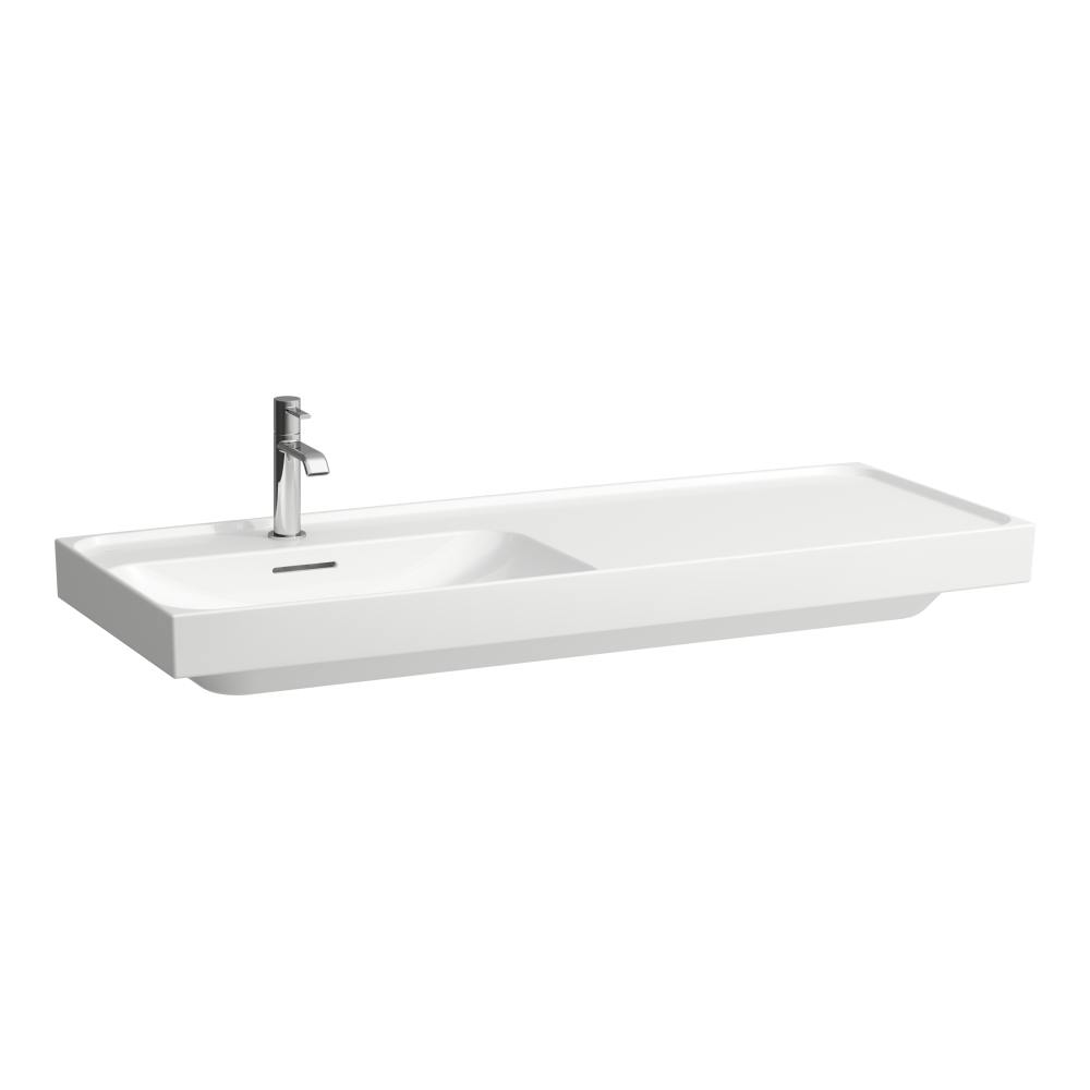 Laufen Meda Waschbecken 120x46 cm rechteckig Möbel weiß glanz H8171100001091