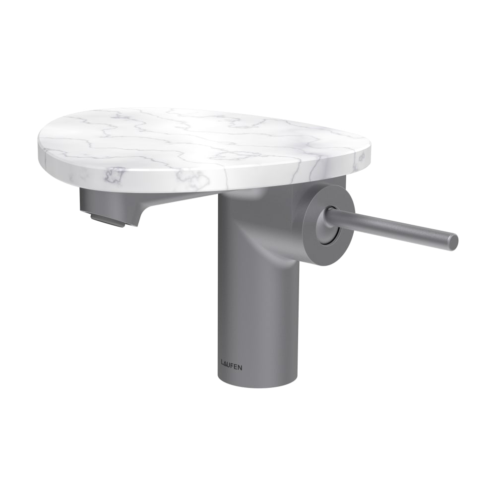 Laufen Ada Waschtischarmatur Stehend weiß-stahl HF506702505060