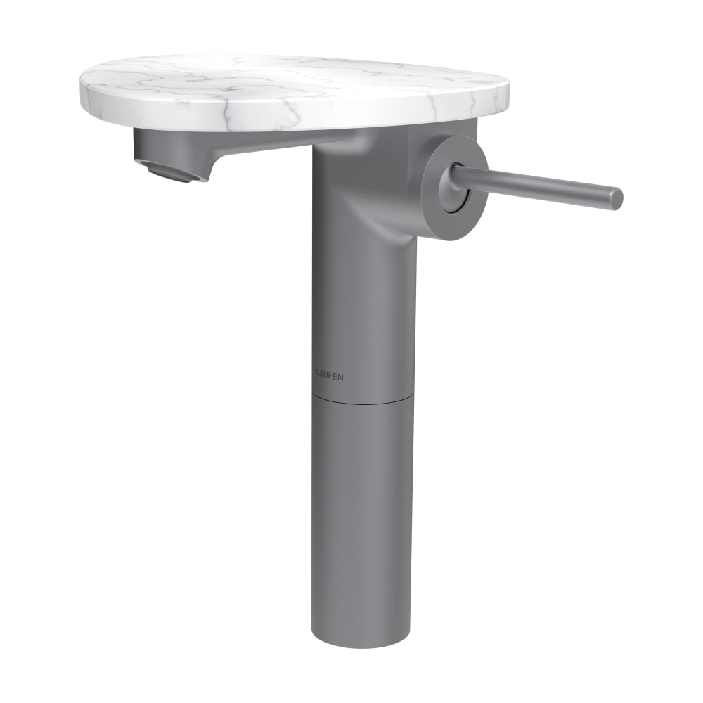 Laufen Ada Waschtischarmatur Stehend weiß-stahl HF506714505060
