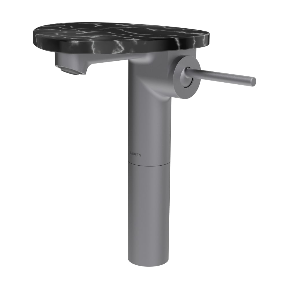 Laufen Ada Waschtischarmatur Stehend schwarz-stahl HF506714506060