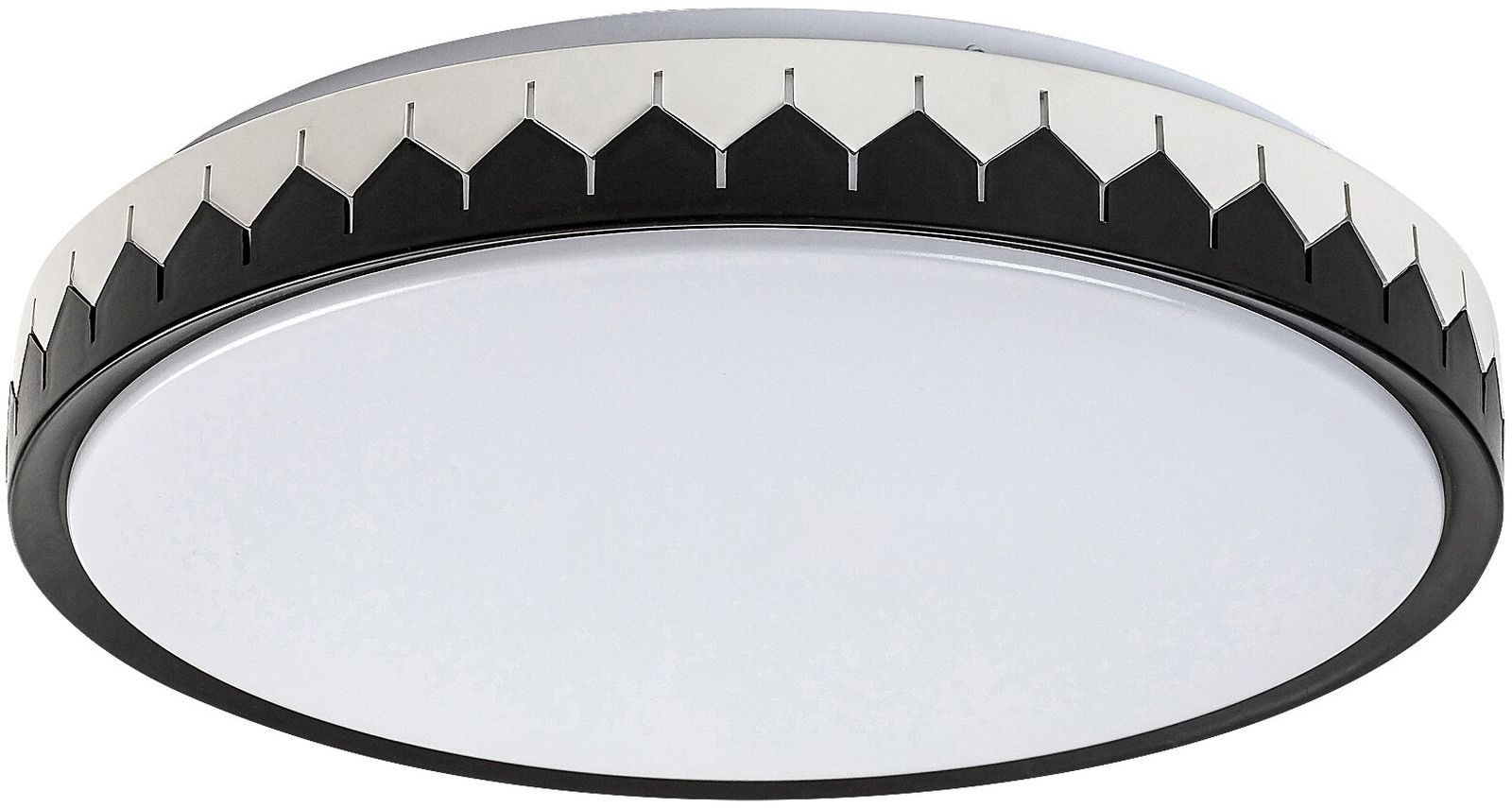 Rabalux Malin Intelligente Deckenleuchte 1x24 W weiß-schwarz-grau 71303