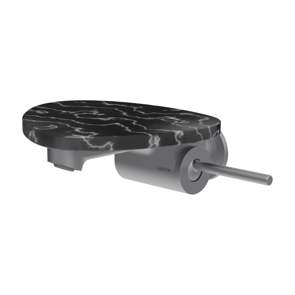 Laufen Ada Waschtischarmatur Unterputz schwarz-stahl HF506726506060