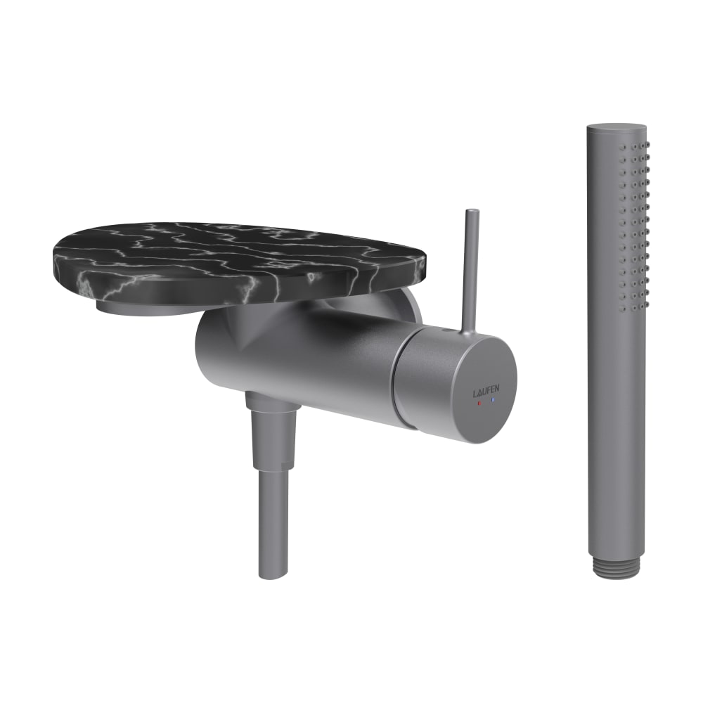 Laufen Ada Duscharmatur Unterputz schwarz HF506755506060