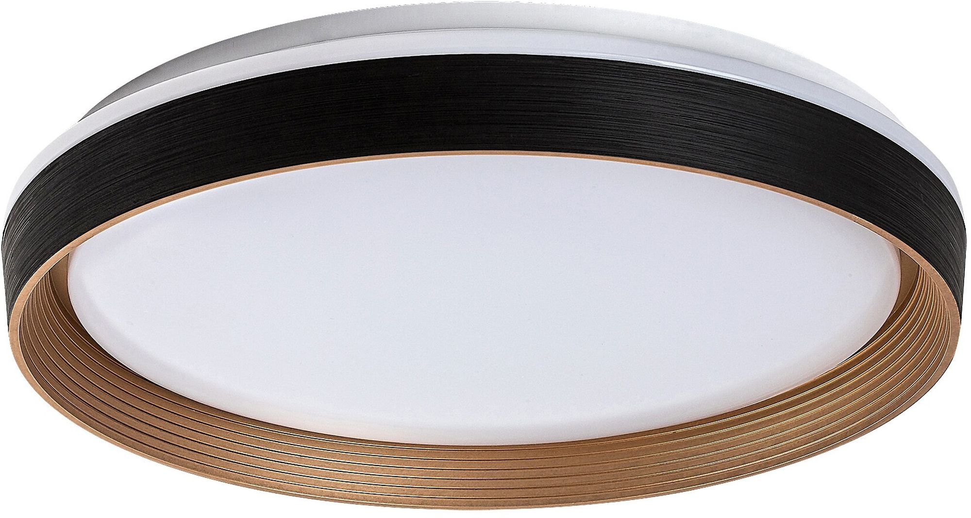 Rabalux Ladan Intelligente Deckenleuchte 1x48 W weiß-gold-braun 71308