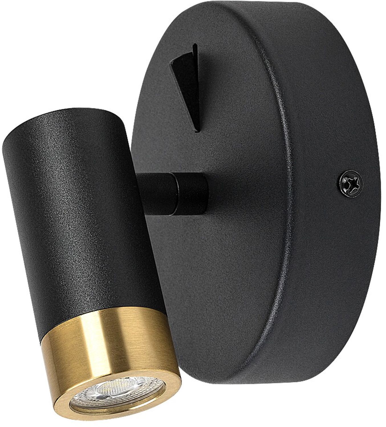 Rabalux Kadir Leuchter 1x3 W schwarz-transparent-gold 75040