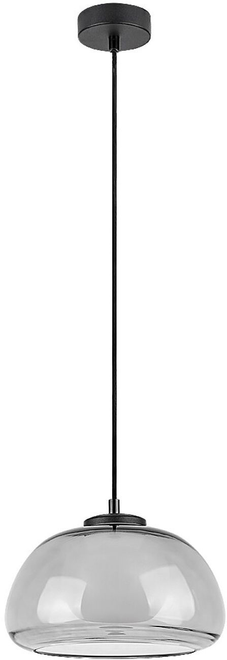 Rabalux Elowen Pendelleuchte 1x5 W weiß-schwarz-verraucht 72275