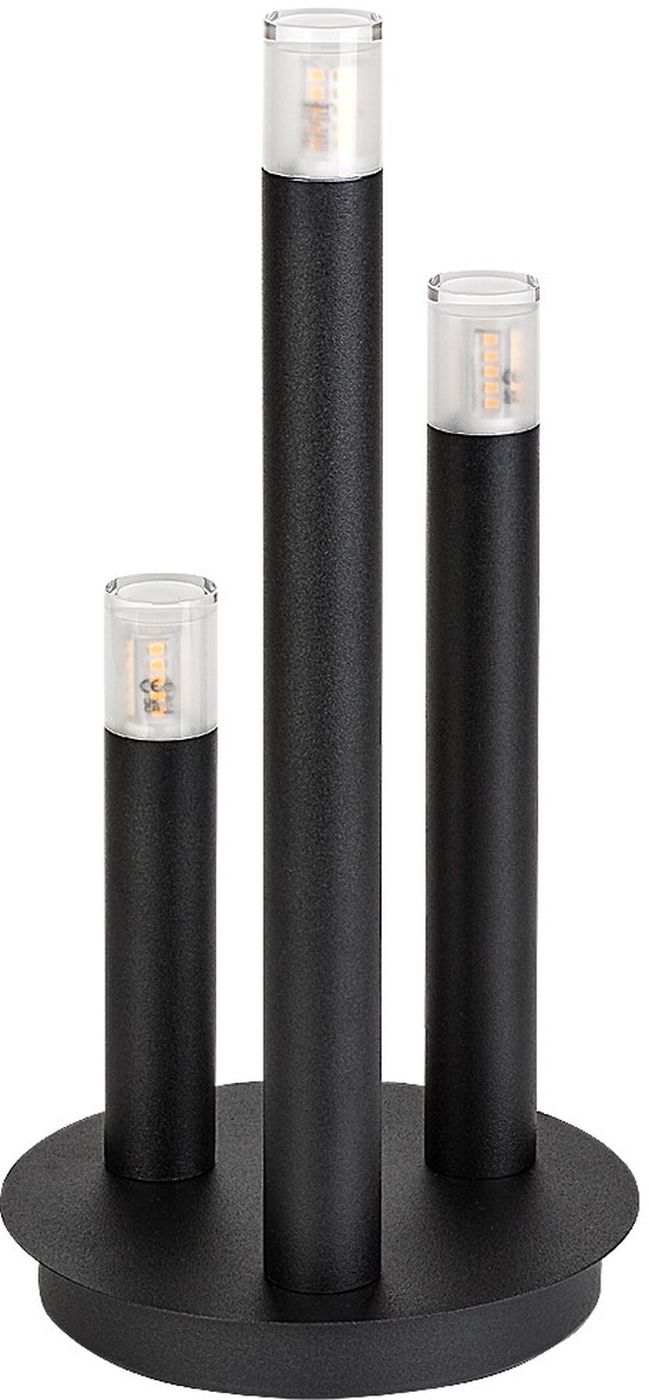 Rabalux Ramira Tischlampe 3x5 W schwarz-übersichtlich 74365