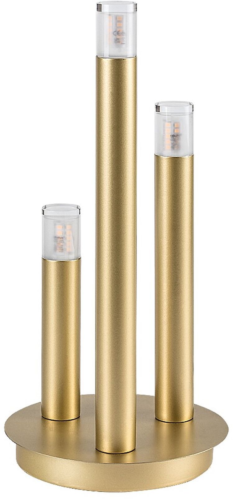 Rabalux Ramira Tischlampe 3x5 W übersichtlich-gold 74366