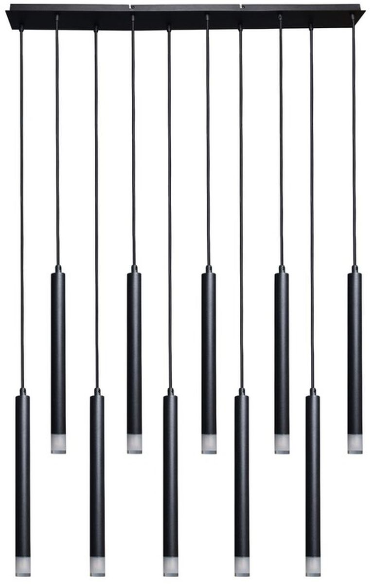 Rabalux Ramira Pendelleuchte x5 W schwarz-transparent 72364