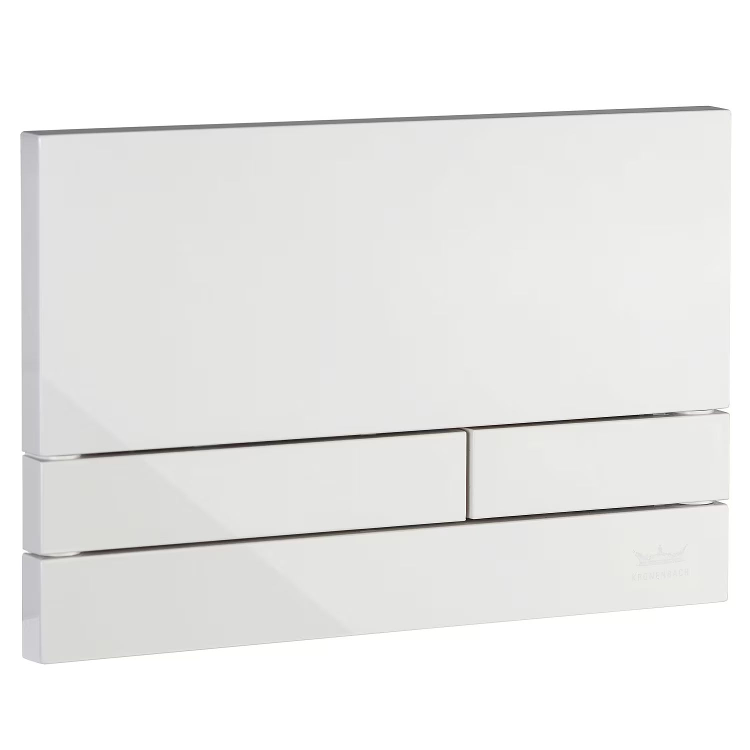 Kronenbach Plantec 2.0 Betätigungsplatte für Toilette weiß KB1125011904
