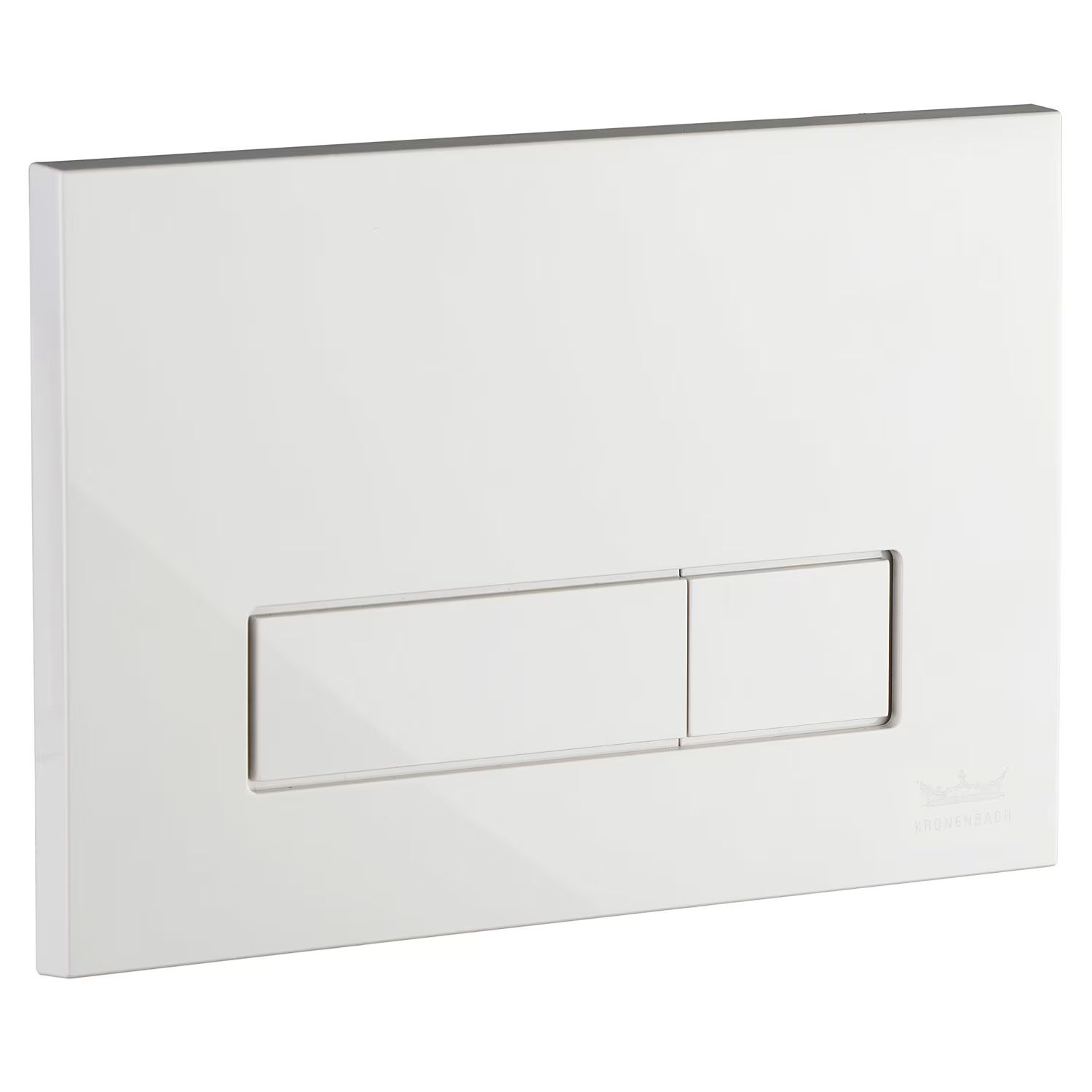Kronenbach Plantec 2.0 Betätigungsplatte für Toilette weiß KB828011904