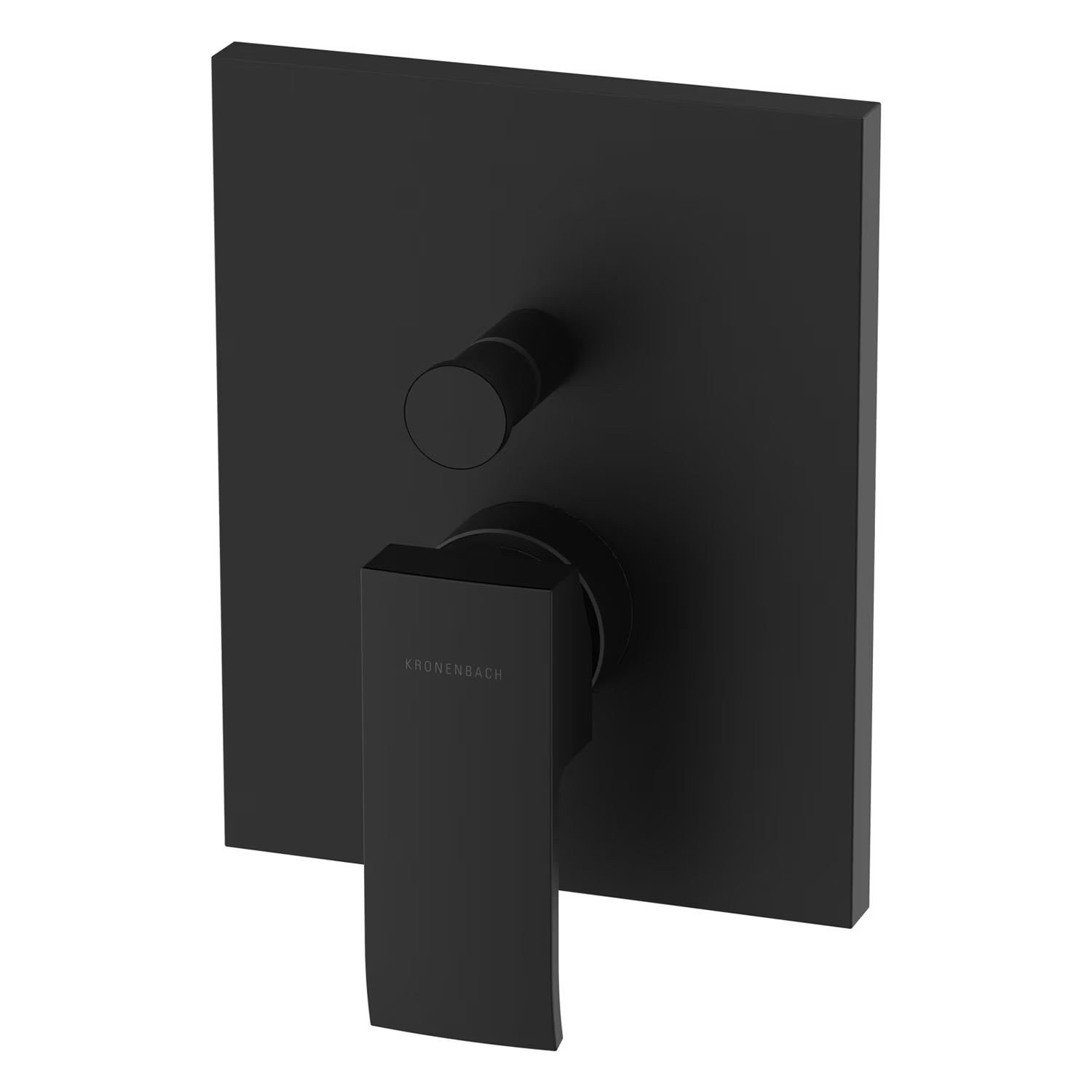 Kronenbach Quara 3.0 Badewannen- und Duscharmatur Unterputz schwarz KB100364C11